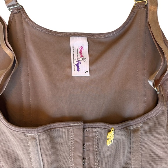 Elegant Figure 2415 Faja Waist Trainer Cocoa Small - Picture 4 of 10